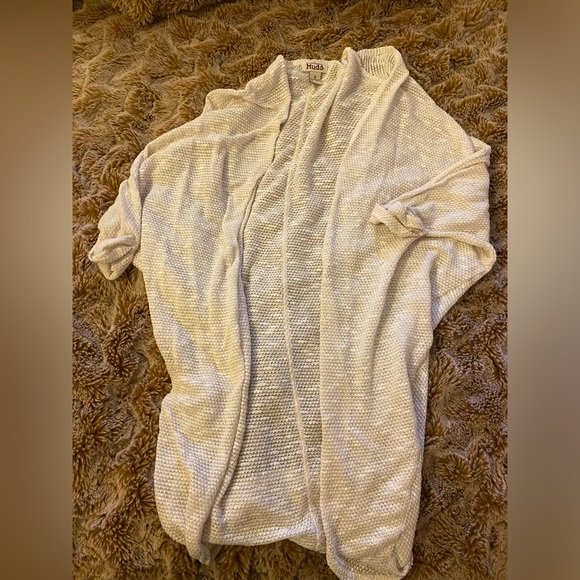 Oversized Mudd cream colored sweater - Picture 2 of 4